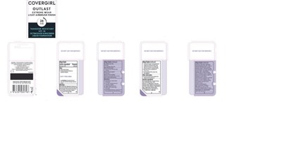 Package Label (Cg Outlast Extreme Wear Light Airbrush Finish 24 Hr Transfer Resistant Spf 10 Octinoxate Sunscreen Liquid Foundation)
